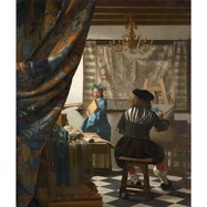 アートパネル 絵画芸術の称賛 (フェルメール)