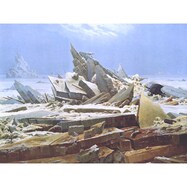 アートパネル 氷の海 (フリードリヒ)