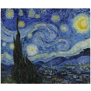 アートパネル 星月夜 (ゴッホ)