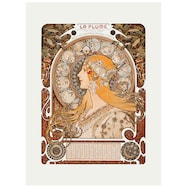 アートパネル 黄道12宮 (ミュシャ)