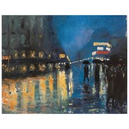 アートパネル 雨のポツダム広場 (レッサー･ユリィ)