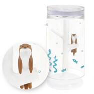 うがいコップ＆スタンド カワウソ