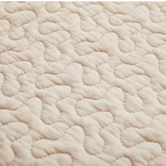 洗えるコットンキルトラグ 130×190 BE 3枚目画像