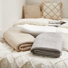 洗えるコットンキルトラグ 130×190 BE 6枚目画像