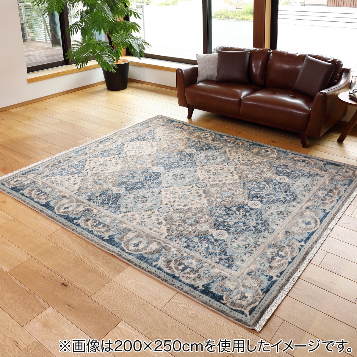 ウィルトン織のラグ 160✖️230 新品未使用　グレージュ ウィルトン織のラグ 160✖️230 新品未使用 グレージュ