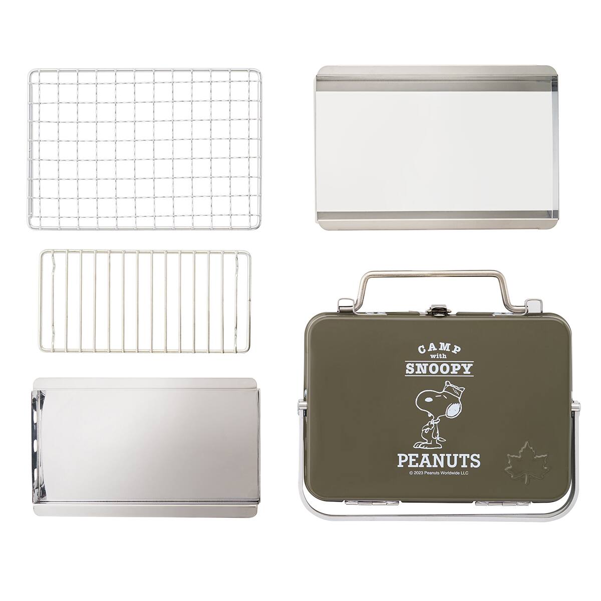 LOGOS スヌーピーアタッシュケース型卓上ミニグリル LOGOS SNOOPY グリルアタッシュmini | ニトリネット【公式】 家具