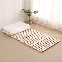 シングル 2つ折り桐すのこベッド