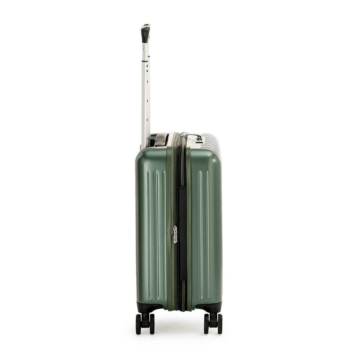拡張ジッパータイプキャリーケース(30-37L マットオリーブ） | ニトリ