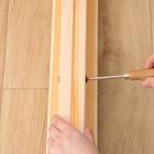 クイーンサイドガード付き すのこフロアベッド 9枚目画像