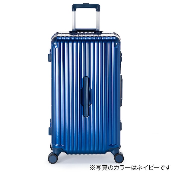 フレームタイプキャリーケース(70L マットブラック) 2枚目画像