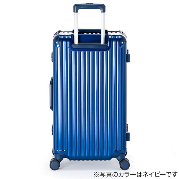 フレームタイプキャリーケース(70L マットブラック) 4枚目画像