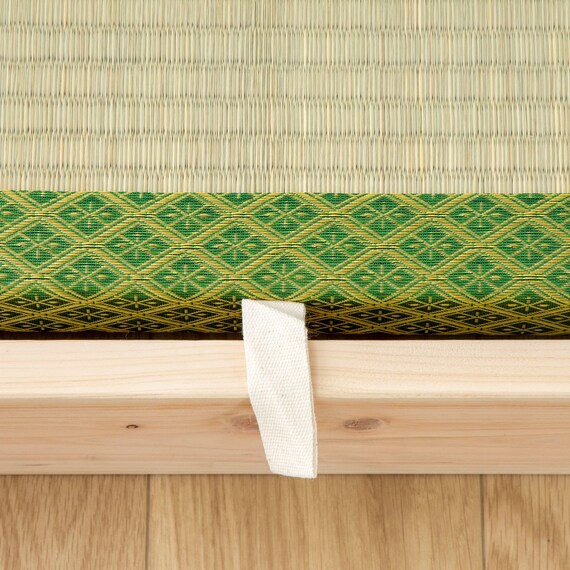 スーパーキングサイドガード付き い草フロアベッド 6枚目画像