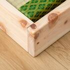 スーパーキングサイドガード付き い草フロアベッド 7枚目画像