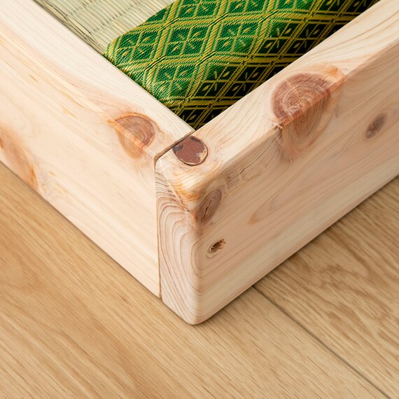 スーパーキングサイドガード付き い草フロアベッド 7枚目画像