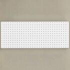 マグネット対応可能なスチールパンチングボード(77.2×29.7cm ホワイト)Nポルダ幅80cm対応 1枚目画像