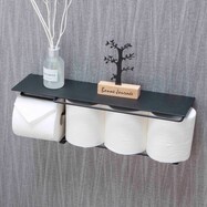 棚付きトイレットペーパーホルダー(ストックタイプ)
