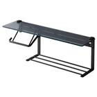 棚付きトイレットペーパーホルダー(ストックタイプ ガラスブラック) 11枚目画像