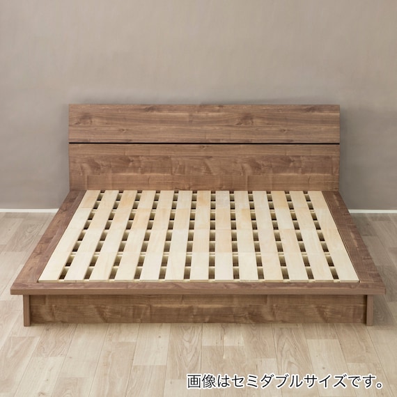 シングル ステージすのこベッド (BR) 3枚目画像