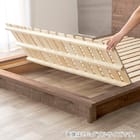 シングル コンセント棚付きステージすのこベッド(BR) 7枚目画像