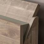 クイーン コンセント棚付きステージすのこベッド(GY) 4枚目画像