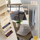 たっぷり収納できるハンガーラック(幅80 WH) 17枚目画像