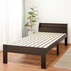 頑丈ロングベッドフレーム(S DBR) 1枚目画像