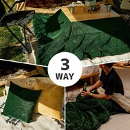 こたつ布団にもなる寝袋 コーデュロイ【期間限定価格:11/28~1/5まで】