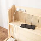 宮付きすのこベッド (SD NA) 3枚目画像