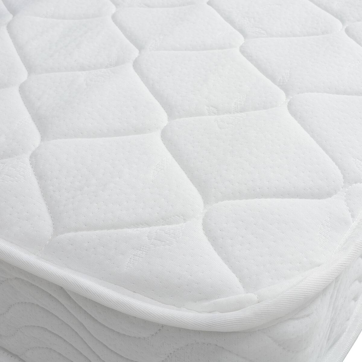 セミシングルショートベッドフレーム(ボンネルコイルマットレス付き NA