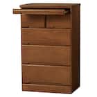 天然木仏壇チェスト4段(BR) 7枚目画像