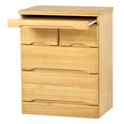 天然木仏壇チェスト3段(LBR) 6枚目画像