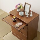 天然木仏壇チェスト3段(BR) 2枚目画像