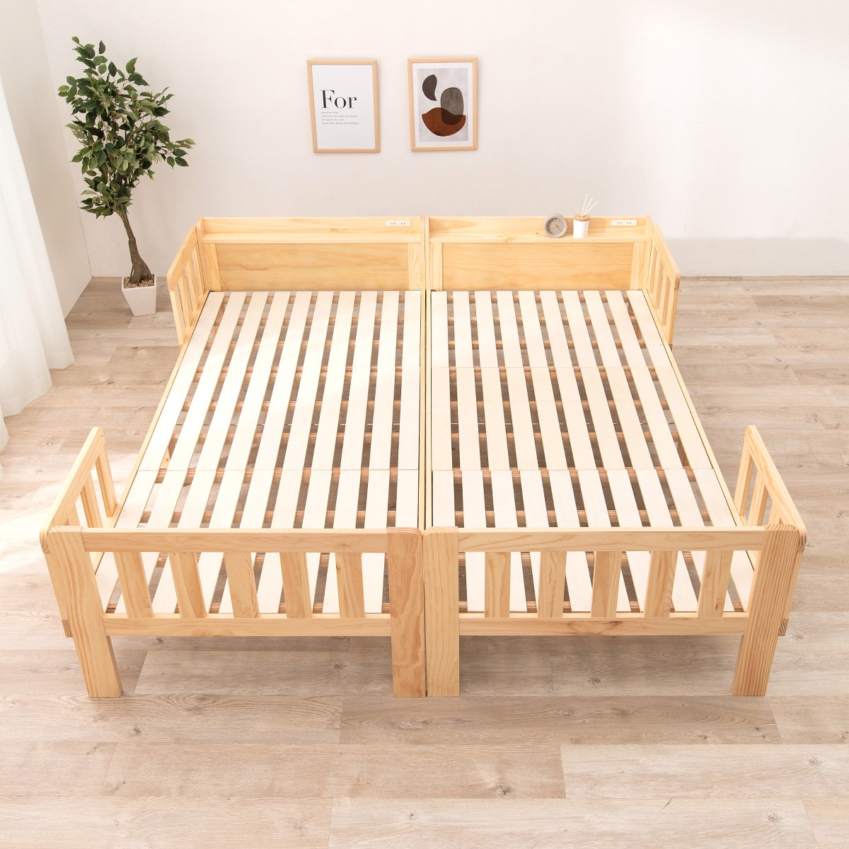 ニトリ　ベッドガード　４個セット ニトリベッドガード 4点セット - メルカリ