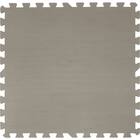 抗菌大判パズルマット３０Pセット（約６畳用）(ダークグレー×ブルー) 4枚目画像