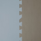 抗菌大判パズルマット30Pセット(約6畳用)(ダークグレー×ブルー) 5枚目画像