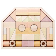 【1歳6ヶ月から】積み木 日本製 つみきのいえ L