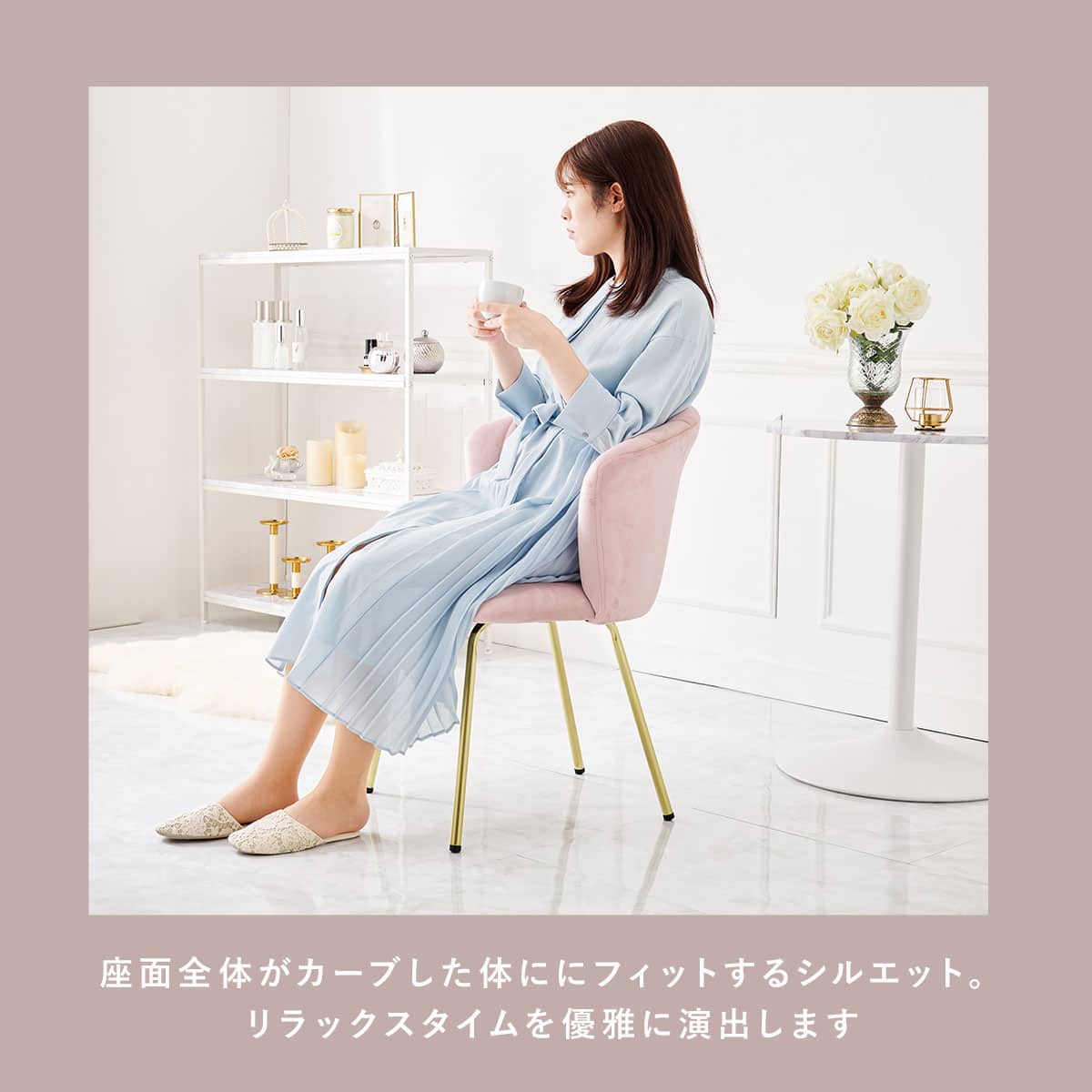 ✴️チャコちゃん✴️　ニトリ　座椅子　ワンピース　セット つながるハイバックポケットコイル座椅子(ロダトール ベージュ