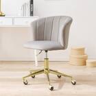 キャスター付きカラーチェア (LGY) 1枚目画像