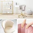 キャスター付きカラーチェア (LGY) 2枚目画像