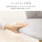 キャスター付きカラーチェア (LGY) 5枚目画像