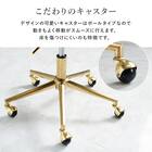 キャスター付きカラーチェア (LGY) 11枚目画像