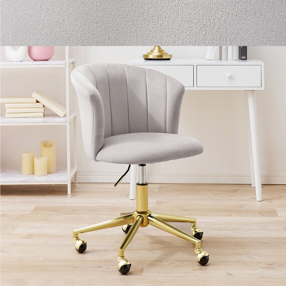 キャスター付きカラーチェア (LGY) 12枚目画像