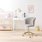 キャスター付きカラーチェア (LGY) 13枚目画像