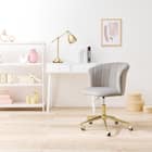 キャスター付きカラーチェア (LGY) 13枚目画像