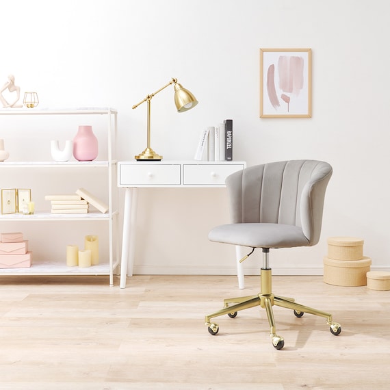 キャスター付きカラーチェア (LGY) 13枚目画像