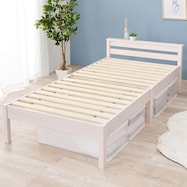 組立簡単 頑丈すのこベッド