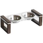 ペット用エサ皿(ブラウン) 1枚目画像