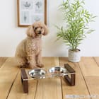 ペット用エサ皿(ブラウン) 3枚目画像