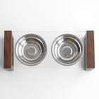 ペット用エサ皿(ブラウン) 5枚目画像