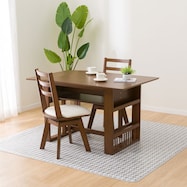 ふきとれるクッションフロアラグ (チドリスGY)